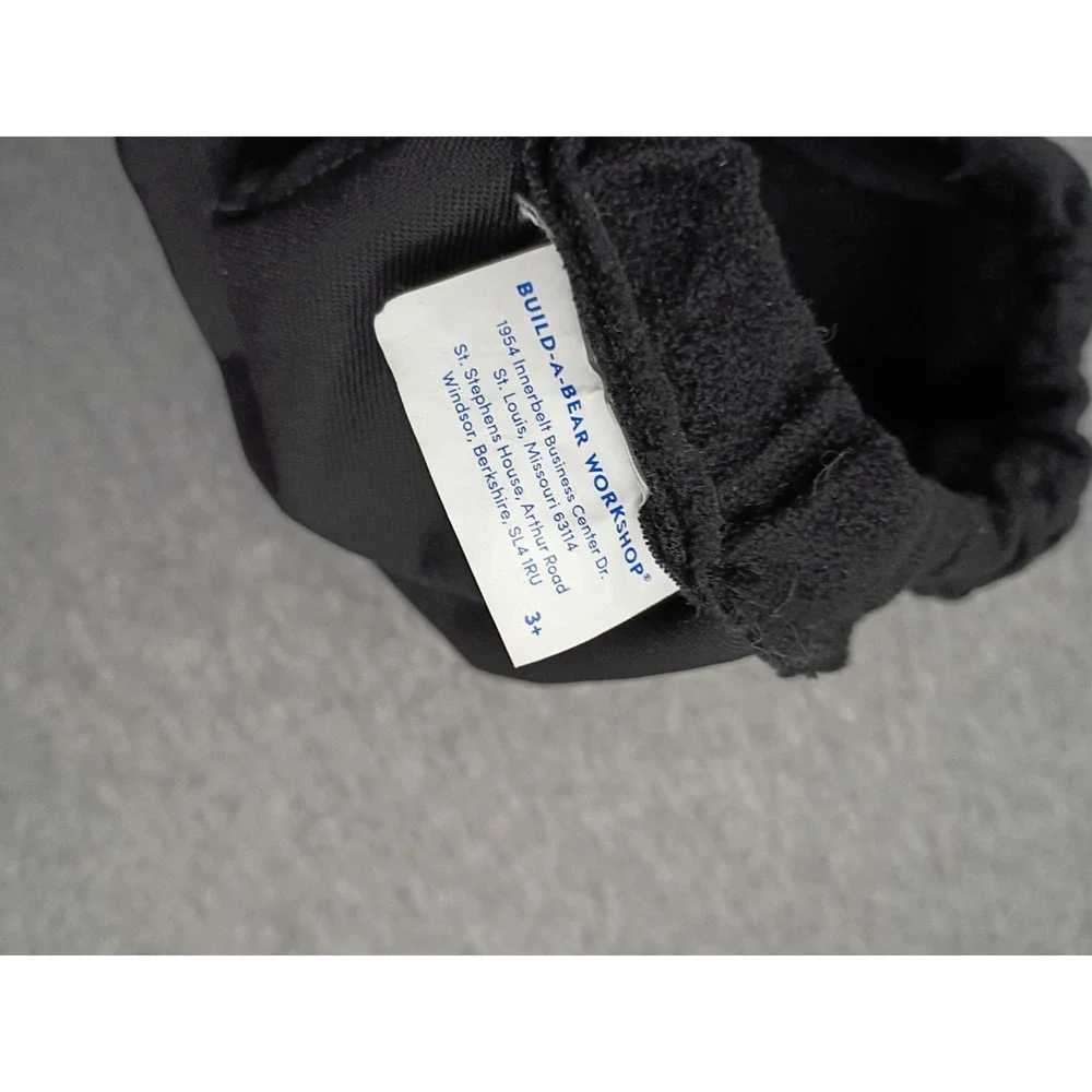 Build A Bear Workshop Black Beret Plush Stuffed Animal Hat Accessory 023468